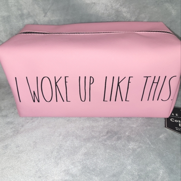 ❤SALE❤Rae Dunn "I Woke Up Like This." cosmetic bag. - Picture 9 of 9